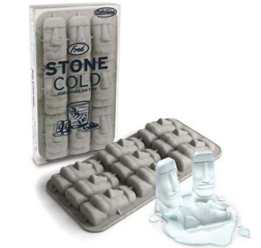 funny gift ideas for best friend - cool-gifts-easter-island-ice-tray