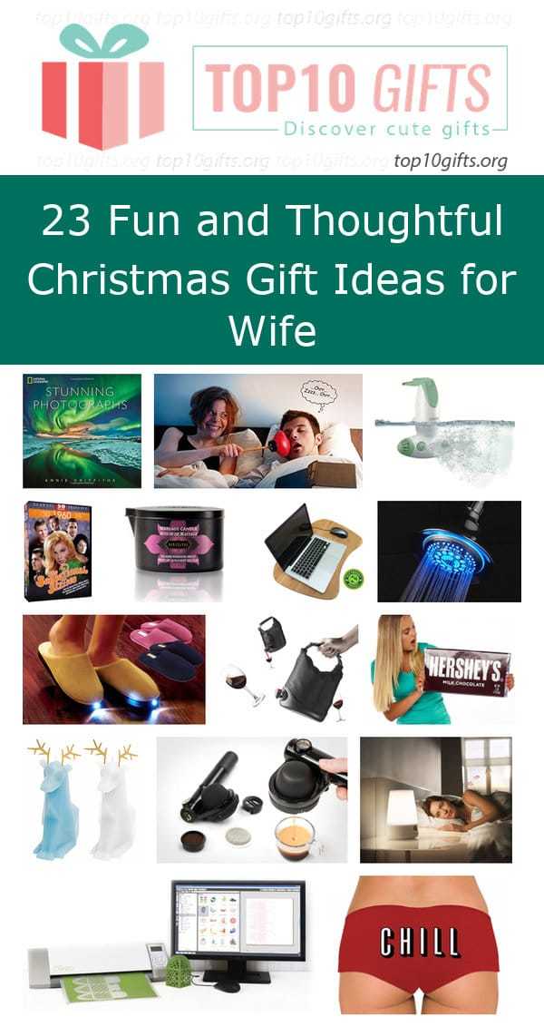 thoughtful Christmas gifts for wife
