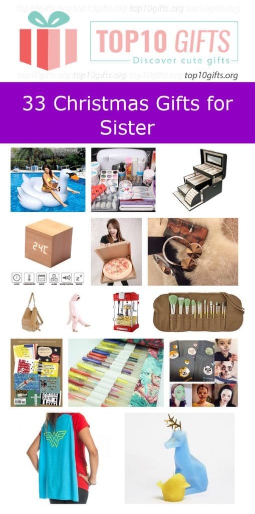 30 Christmas Gift Ideas for Your Sister