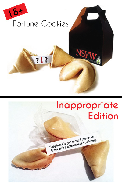 Fortune Cookies: Inappropriate Edition (Naughty gifts for men and women) .