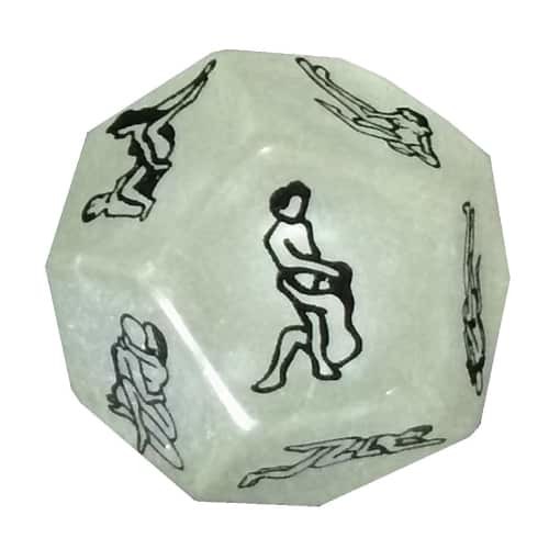 Glow in the Dark Position Dice 